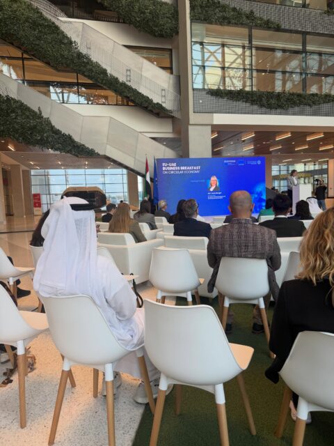 Last week, TFIB had the privilege of attending the EU-UAE Business Breakfast on Circular Economy — a valuable platform bringing together leaders, innovators, and decision-makers to discuss sustainability, innovation, and the future of business collaboration between Europe and the UAE. 🌍🇪🇺🇦🇪

An inspiring morning filled with meaningful conversations, strategic networking, and shared visions for a more sustainable and innovative future.

At TFIB – The First International Business, we continue strengthening international bridges, fostering partnerships, and supporting global business opportunities between markets.

The future of business is collaborative, sustainable, and international. 🚀

#TFIB #TheFirstInternationalBusiness #CircularEconomy #EUUAE #BusinessNetworking Sustainability Innovation UAE Europe InternationalBusiness BusinessDevelopment Networking Sharjah Dubai FutureOfBusiness